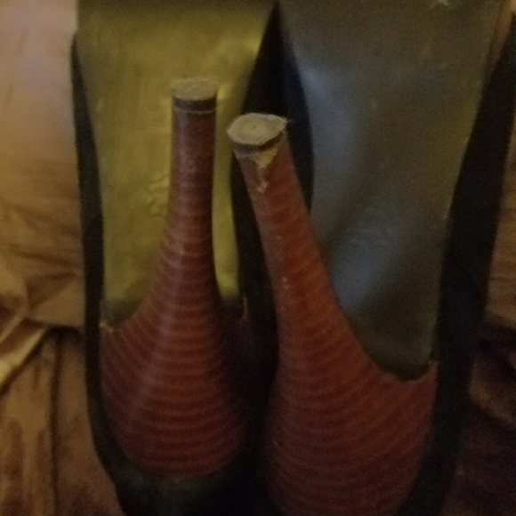 Steve Madden Black Suede Platform Bootie - Picture 7 of 8